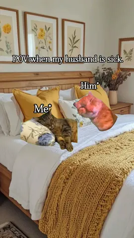 when your husband is sick😭❤️. #fyp #husband #wifey #foryou #memestiktok 