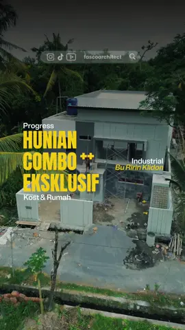 Combo!! depan rumah belakang kost an #kontraktorbangunan #kontraktorsoloraya #kontraktorjogja #bisniskost #bisnisanakmuda 
