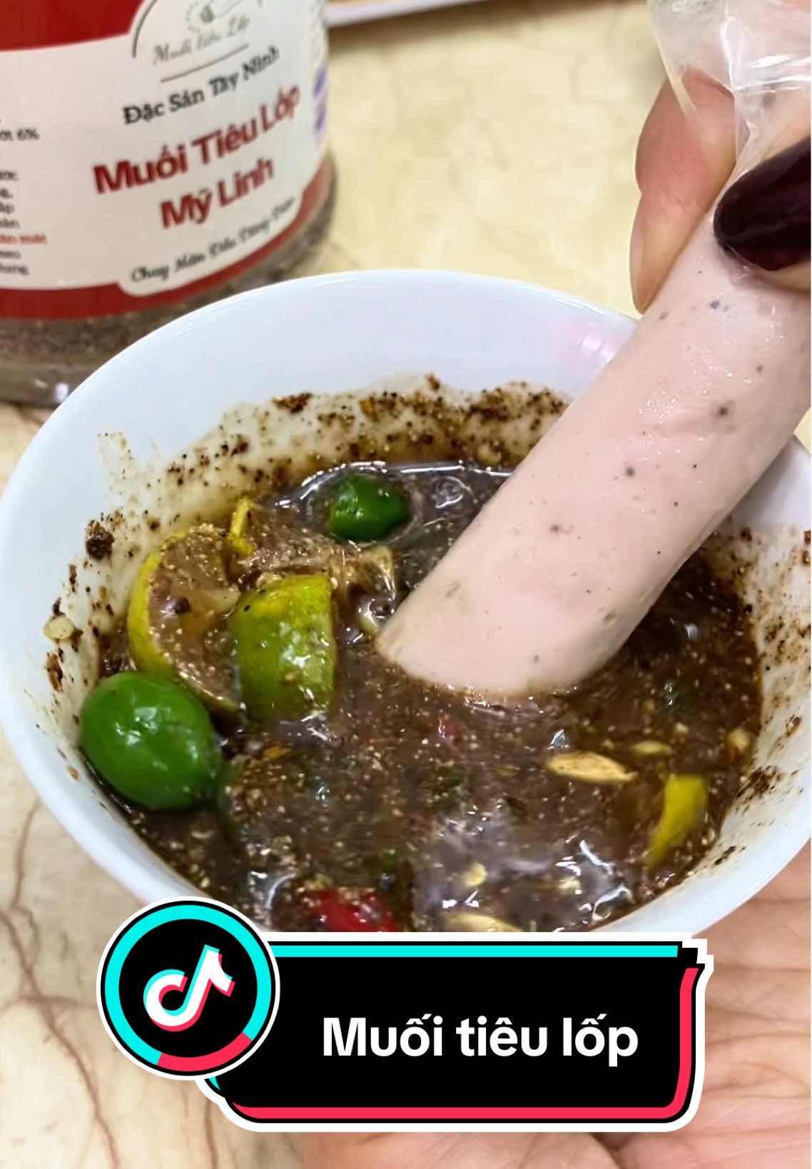 Muối tiêu lốp mỹ linh #bepvui91 #muối #muoitieulop #muoitieulopmylinh #muoianvat #ancungtiktok 