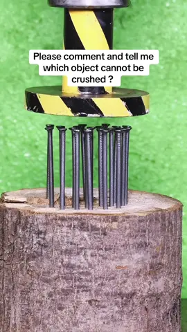 The best ASMR hydraulic press, relaxing and satisfying ?#asmr #trending #hydraulicpress #fypシ #usa🇺🇸 