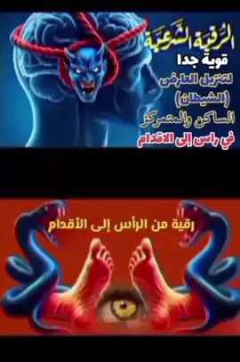 #رقية لتنزل العاض(المس)الساكن والمتمركز في الرأس إلى الاقدام