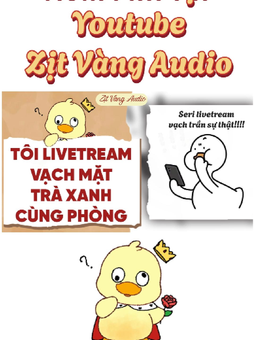 TÔI LIVESTREAM VẠCH MẶT TRÀ XANH CÙNG PHÒNG - Xem full tại kênh yt Zịt Vàng Audio nhé! #audio #truyenngan #fpy #xh #zitvangaudio #haihuoc