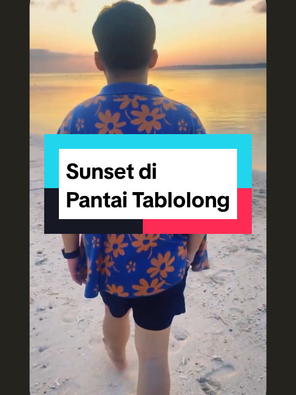 Mencari ketenangan saat matahari terbenam? Pantai Tablolong adalah jawabannya. Langit di sini berubah menjadi kanvas dengan palet warna oranye, merah muda, dan ungu, menciptakan pemandangan yang memukau. Suara deburan ombak yang tenang, angin sepoi-sepoi, dan siluet perahu nelayan yang pulang ke daratan menambah syahdunya momen ini. Sunset di Pantai Tablolong adalah waktu terbaik untuk merenung, bersyukur, atau sekadar menikmati keindahan alam yang tak terlukiskan. #pantaitablolong #sunset #kupang #ntt #pesonaindonesia 