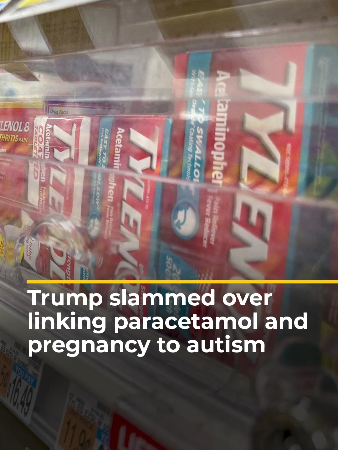 Medical experts have slammed US President Donald Trump after he urged pregnant women not to take paracetamol over its alleged links to autism. Doctors and scientists say the claim is not backed by science. #news #US #Trump