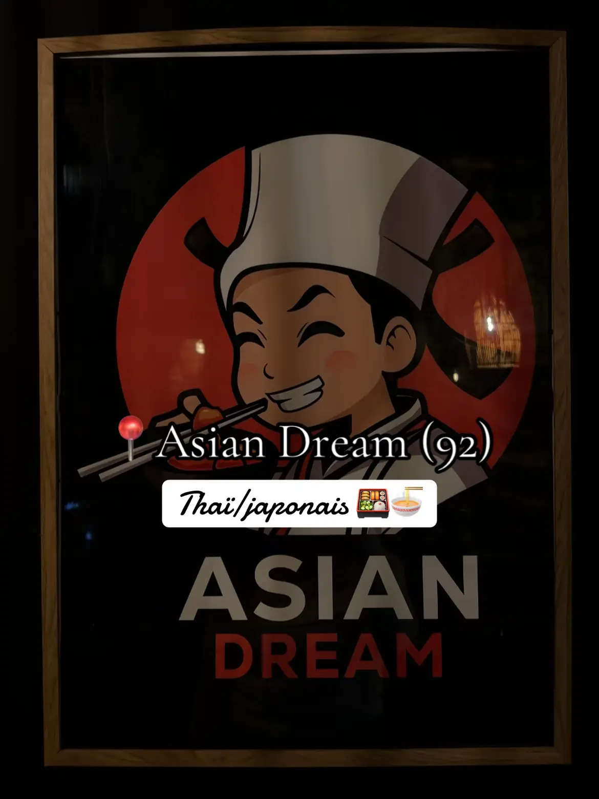 @Asian dream 🍜 #paris #asiandream #thaifood #japonais #halal 