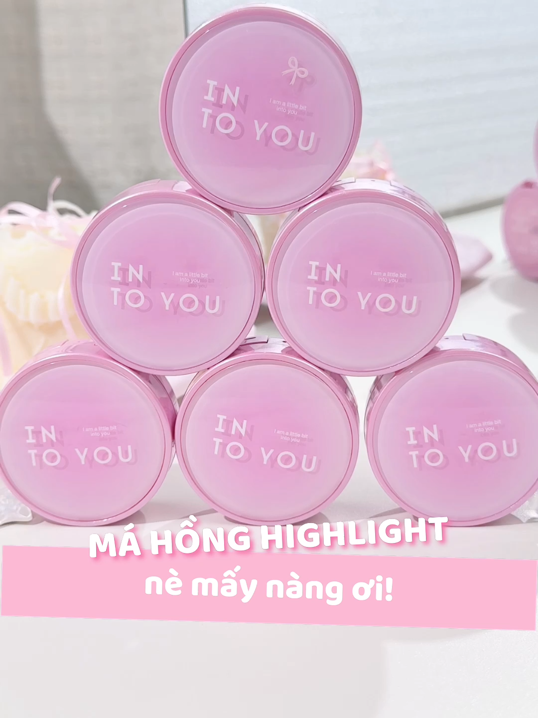CB11 Má hồng highlight Into You siêu cháy hàng đã quay trở lại 🔥 #intoyouvn #mahongcushion #intoyoucosmetics #intoyoublush #intoyoucushionblush