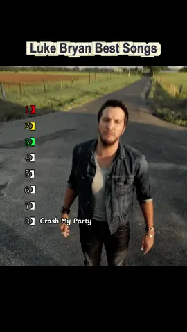 Have you heard these songs? Which song do you think is the best? #LukeBryan#bestsongs#CountryMusic#foryou#fyp