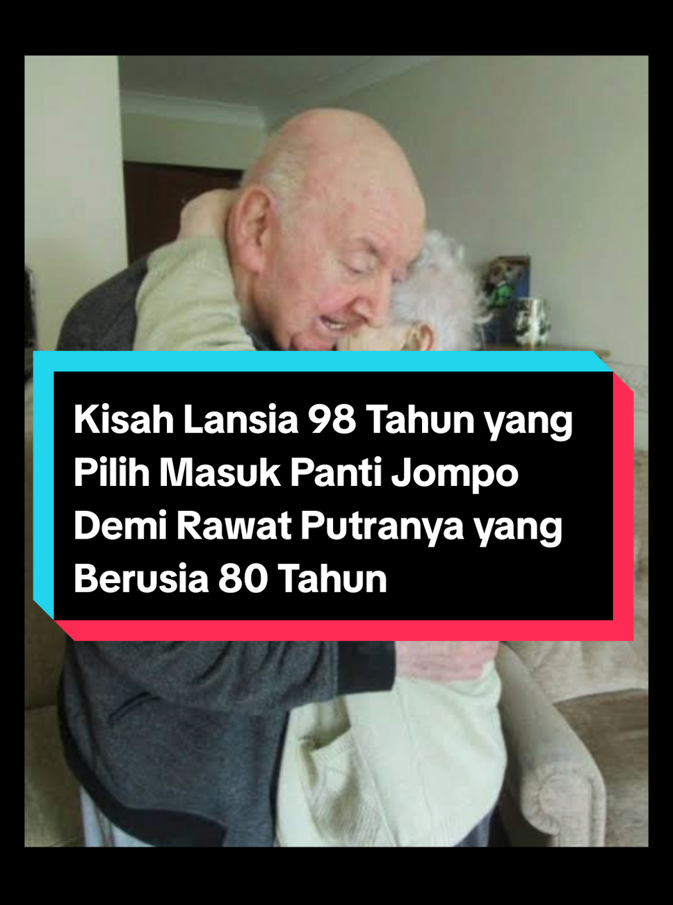 Seorang ibu berusia 98 tahun, Ada Keating, memutuskan untuk pindah ke panti jompo yang sama dengan putranya, Tom Keating, 80 tahun, agar bisa terus merawatnya. Keputusan luar biasa ini membuktikan bahwa ikatan kasih sayang ibu dan anak tidak mengenal usia. #adakeating #adakeatintom #pantijompo #kisahibuanak #ibuanakpantijompo 
