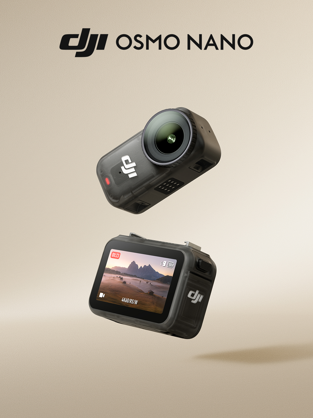 Meet DJI Osmo Nano - Own the Moment Introducing DJI Osmo Nano, Wearable Camera for Versatile Perspectives Lightweight and ready for anything, Osmo Nano lets you capture life’s moments effortlessly, wherever your day takes you. From cycling and running to epic adventures and everyday moments, Osmo Nano delivers crisp, vivid footage that brings every memory to life. Its sleek, magnetic design unlocks bold, new, hands-free shooting angles, helping you tell your story like never before. ✅All-New 1/1.3″ Sensor ✅4K/60fps & 143° Wide FOV ✅10-bit & D-Log M Color Performance ✅Lightweight, Dual-Sided Magnetic Design ✅200-Min Extended Battery Life & Fast Charging ✅Live View With Remote Control & Swift Content Transfer ✅OsmoAudio™ Direct Microphone Connection ✅10m Waterproof Camera, IPX4-Rated Vision Dock Link in bio #DJIOsmoNano #vloggingcamera #bikecamera #povcamera #runningcamera