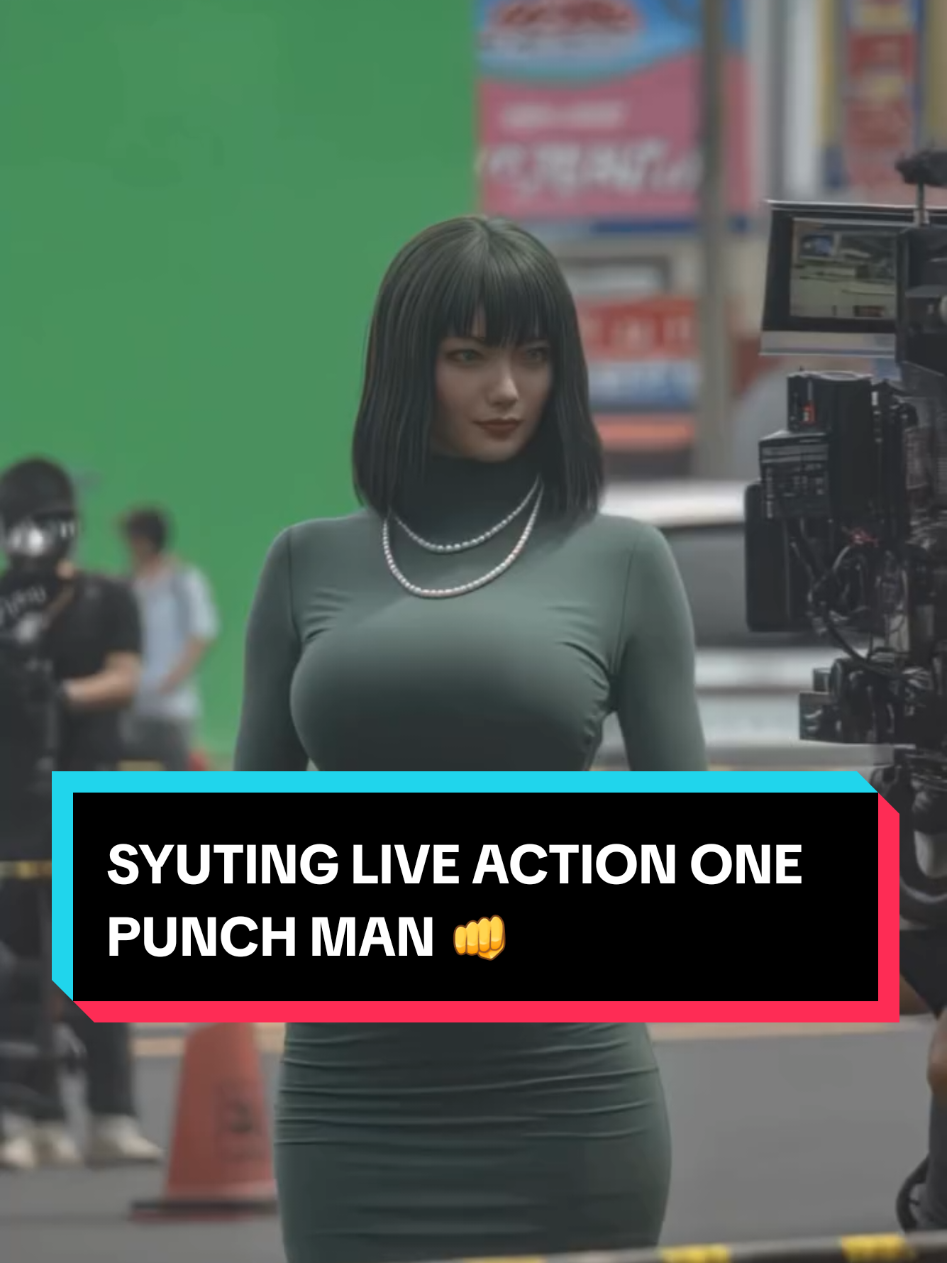 One Punch Man Live Action Set Leaks  salah satu karakter yg mimin suka #onepunchman #liveaction #fyppppppppppppppppppppppp #saitama #anime 