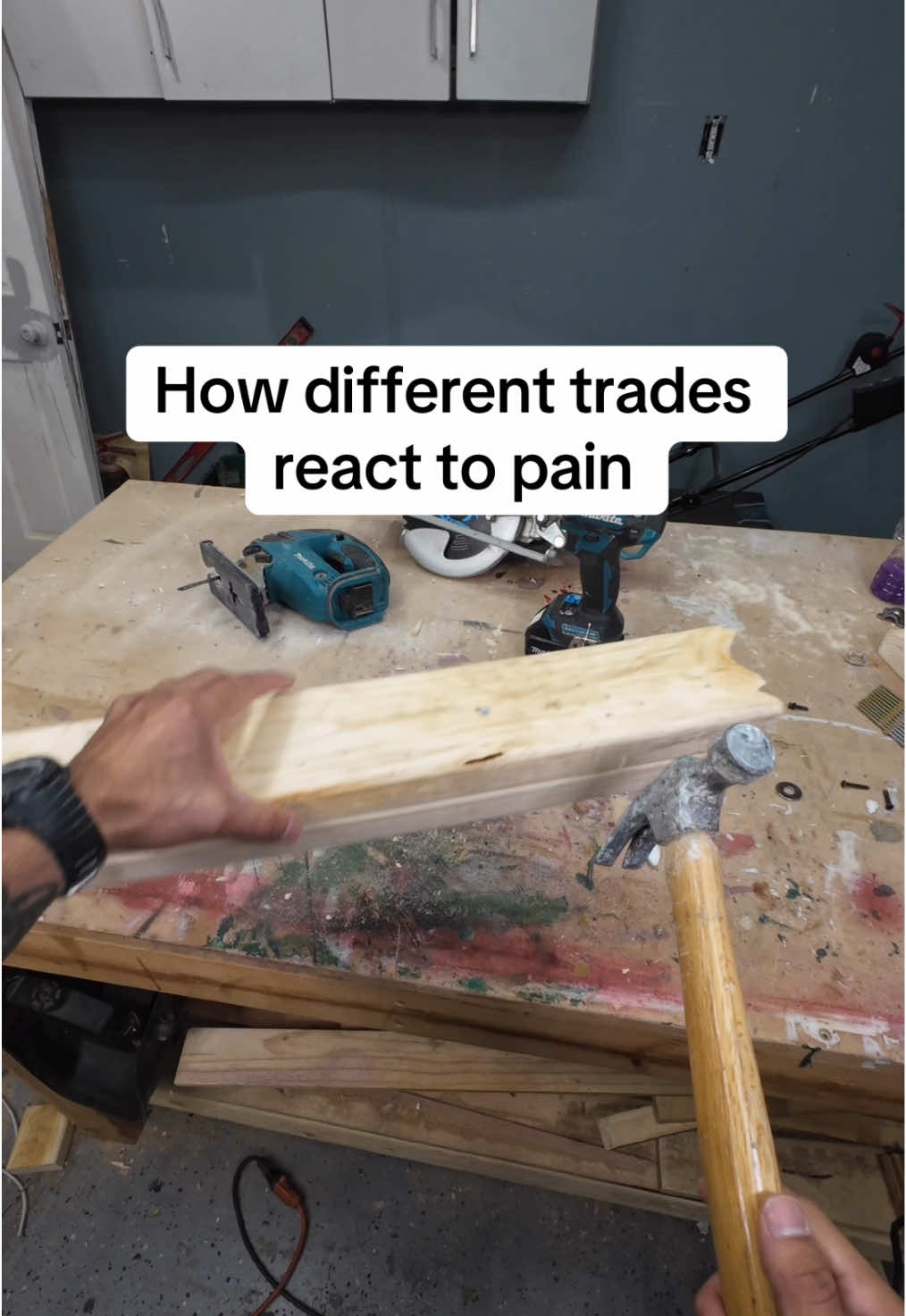 Electrician handling it in true sparky fashion 😂 #contractorsoftiktok #contractors #constructiontiktok #constructionfails #sparkylife 