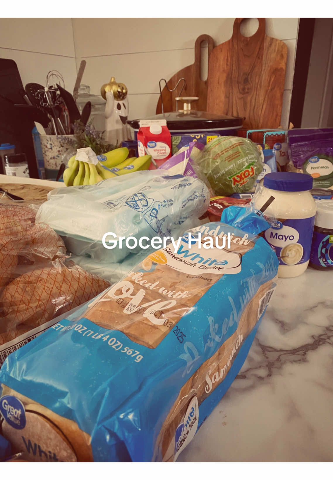 Grocery haul for the week! I’ll get better the more I do these! #groceryshopping #groceryhaul #dinneronabudget #familydinner #fyp 