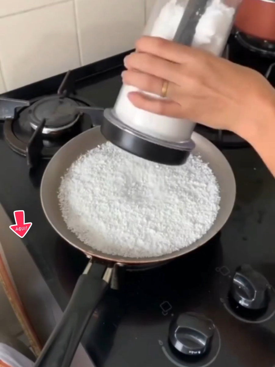 Tapioqueira polvilhador prática 