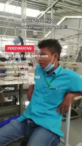 Info loker terbaru  #loker pabrik#kulipabrik#infoloker#loker#lowongankerja