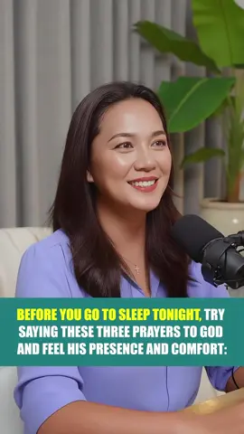 Before you go to sleep tonight, try saying these three prayers to God and feel His presence and comfort #God #prayer #grateful #warmth #bless #Amen 