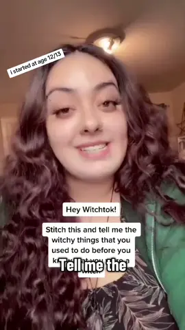 Witch stich, when did you know that you were a witch? #witchyvibes #witchy #witchesoftiktok #witchtiktok #witchtok 