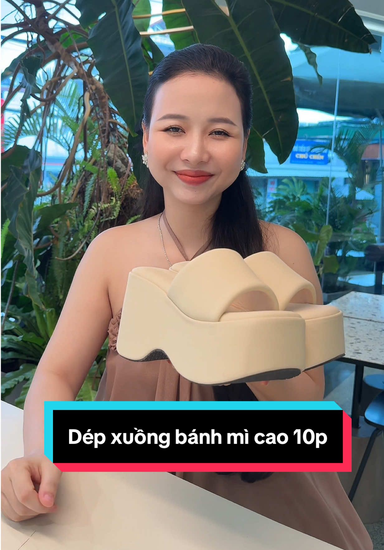 Dép xuồng bánh mì cao 10p#phạmminhthu888 #MinhThu #minhthureview #mẹbốibốinè 