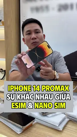 14 Pro Max esim cho bớt bỡ ngỡ ha. Sau này chắc là esim toàn bộ thôi #iphone14promax #2tmobile 