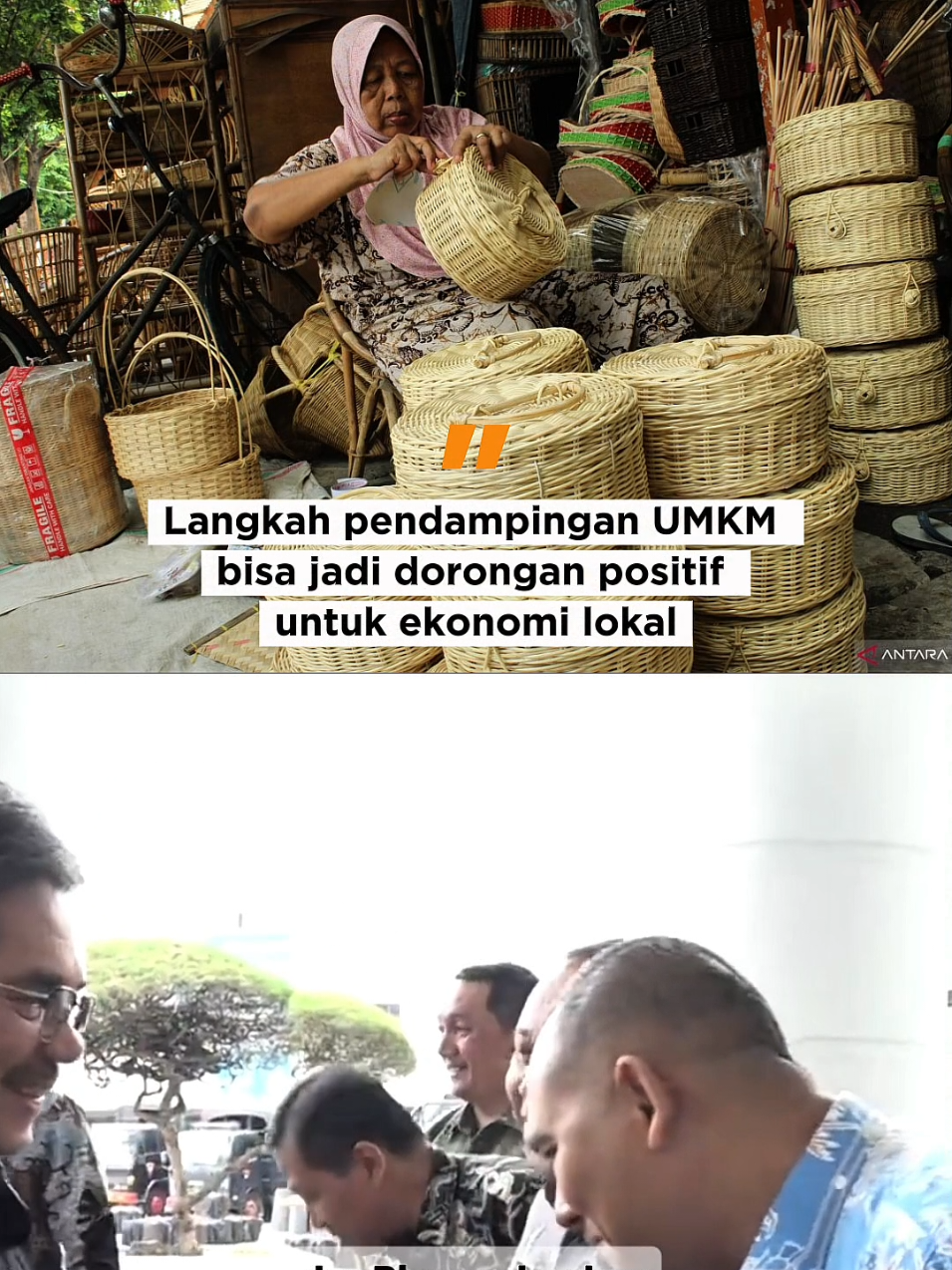 Langkah pendampingan UMKM bisa jadi dorongan positif untuk ekonomi lokal  #indonesia🇮🇩 #foryou #dprri #fyp #umkm 