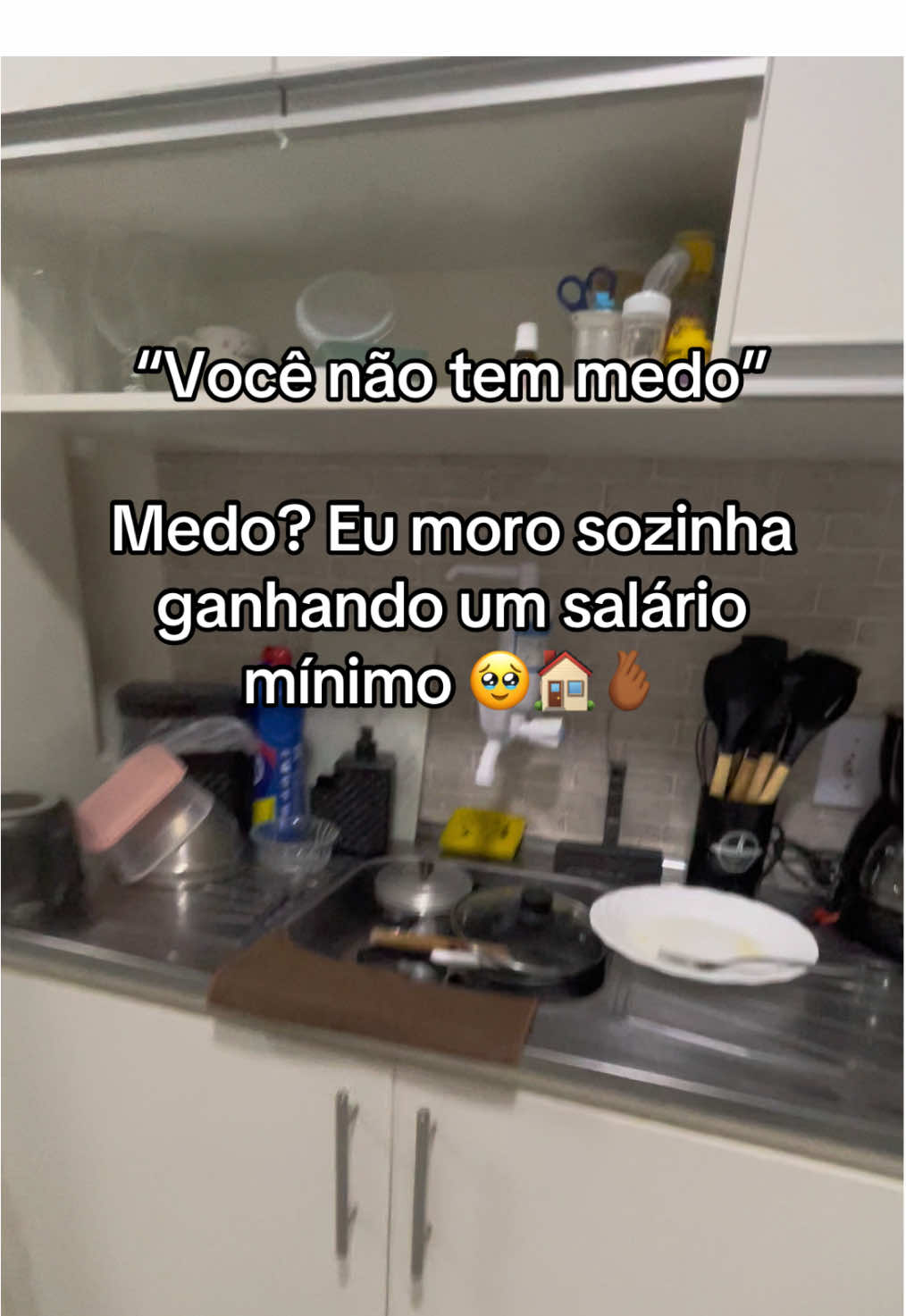 Medo?!?! #morandosozinha #comecandodozero #foryoupage❤️❤️❤️❤️ #fyp #foryou 
