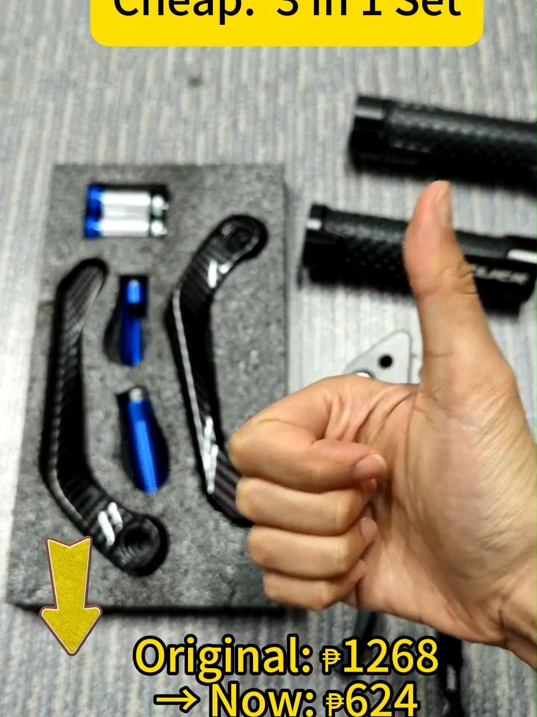 Click V2 Click V3 motorcycle brake lever CNC alloy combi brake lever guard with six gear adjustment handle grip accessories 3 colors #brake lever boots for motor#brakelever#lever#brakence#handlegrip#hondaclickleverset#brakeclutchlever