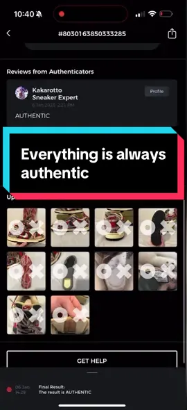 Everything’s always authentic #sneakers #sneakerhead #shoes #nike #reseller 