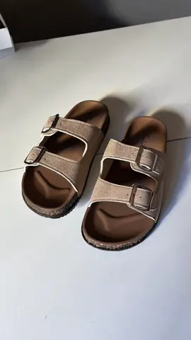 affordable two-strap sandals 🤎 #sandal #twostrapsandals #brownsandals #fyp 