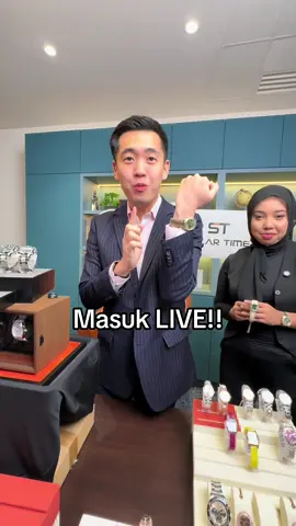 Masuk LIVE!! Sampai 10pm sahaja! 