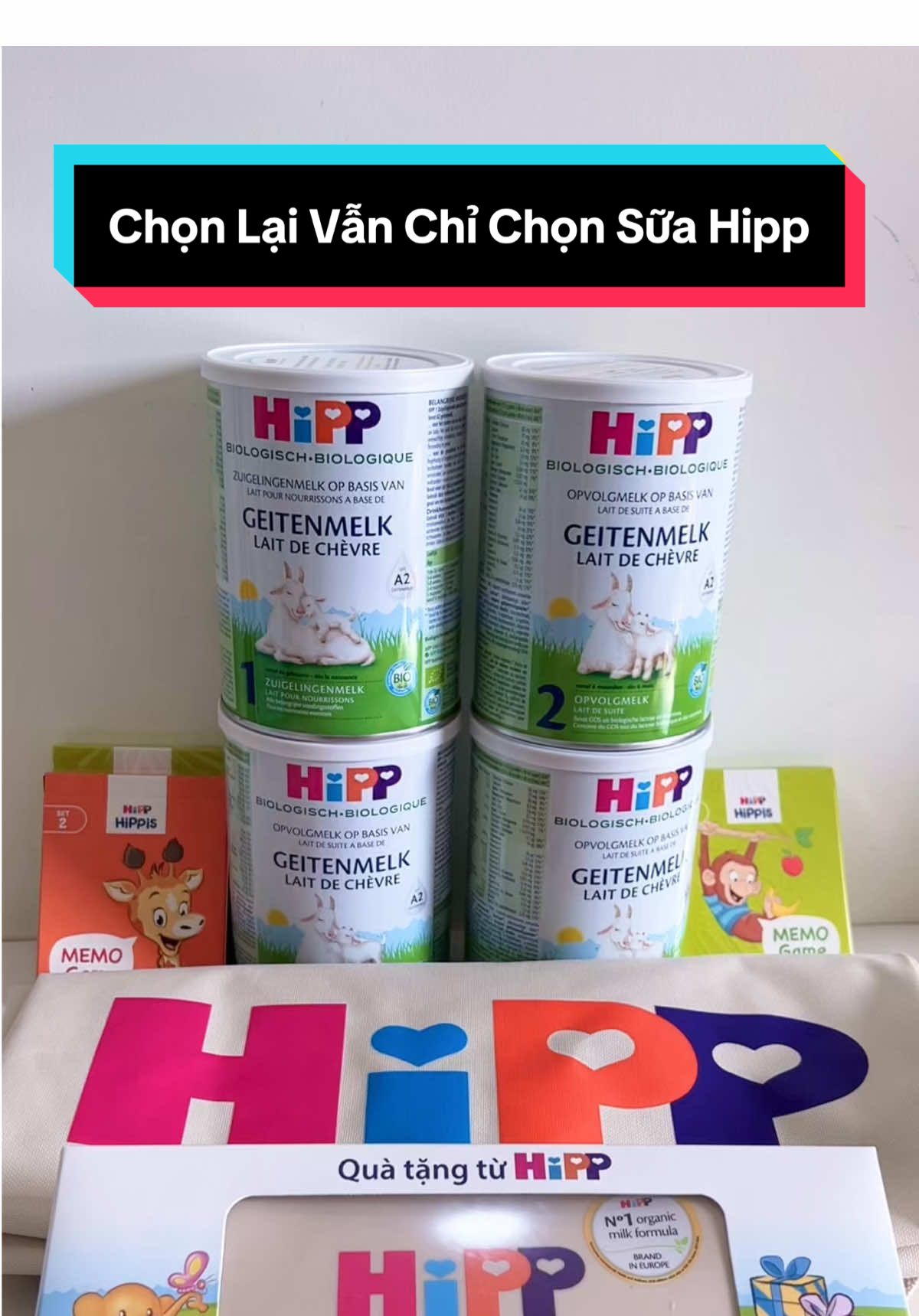 Chọn đi chọn lại mình vẫn chọn sữa Hipp Organic cho bé nhà mình, trộm vía con hợp sữa nên ăn tốt tiêu hoá tốt rất cứng cáp nha. #hipp #hipporganic #suahipp #hippde #memitmon 