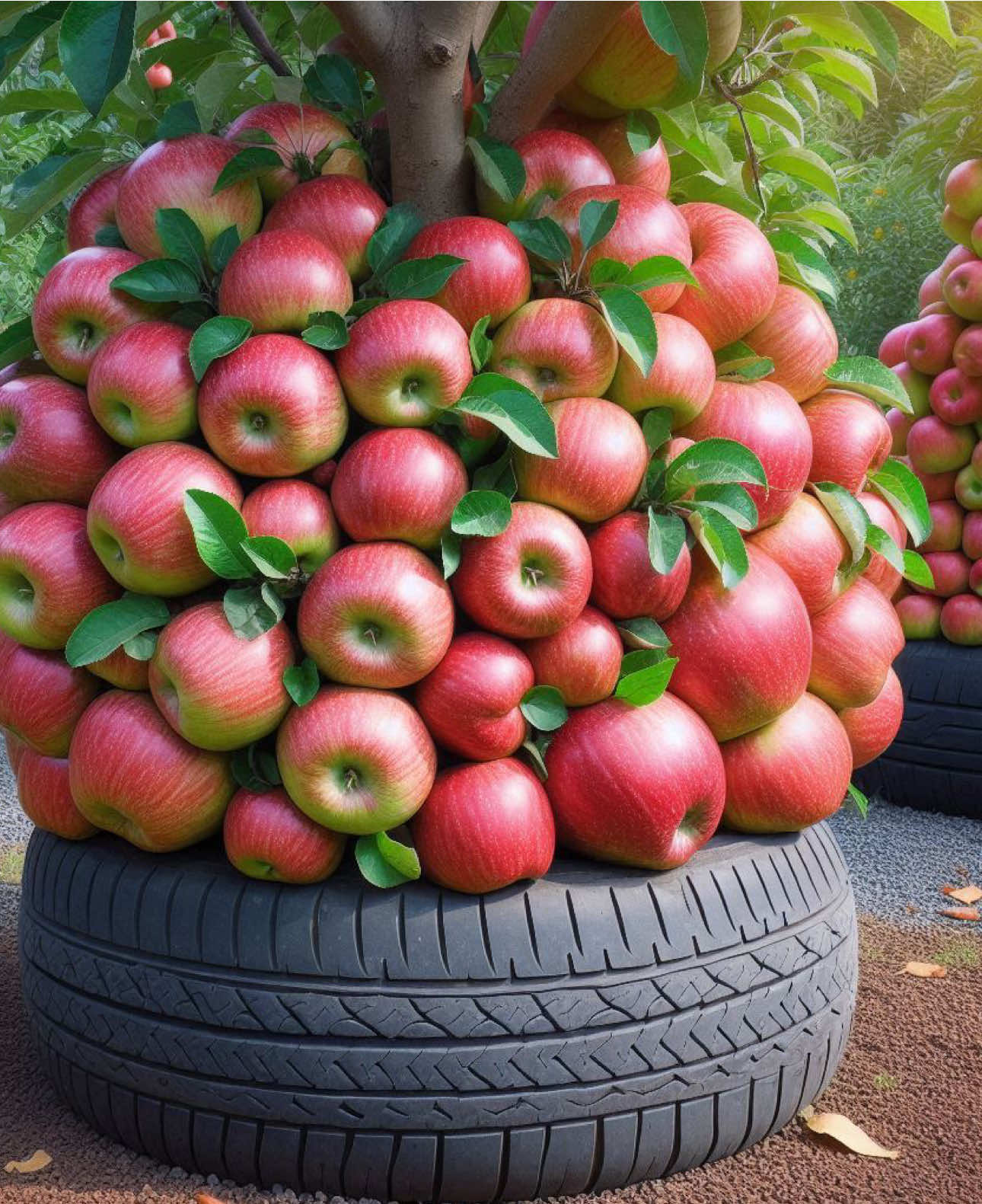 Growing Apple fruit #grow #foryoupage #plants #garden #tranding 
