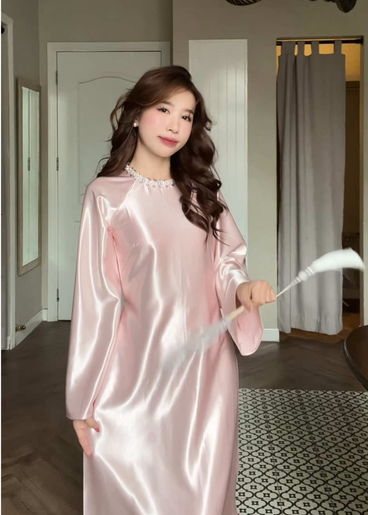 Đến tết được liền iii #aodaivietnam #fyp #grwm #OOTD #xuhuong 