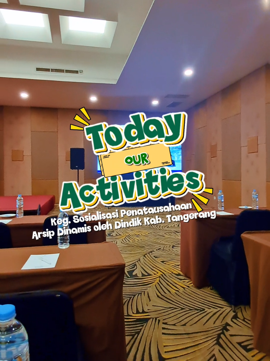 Mengikuti Kegiatan Sosialisasi Penatausahaan Arsip Dinamis dalam memenuhi Undangan dari Dinas Pendidikan Kab. Tangerang #sdnciangir1 #kecamatanlegok #semangat 