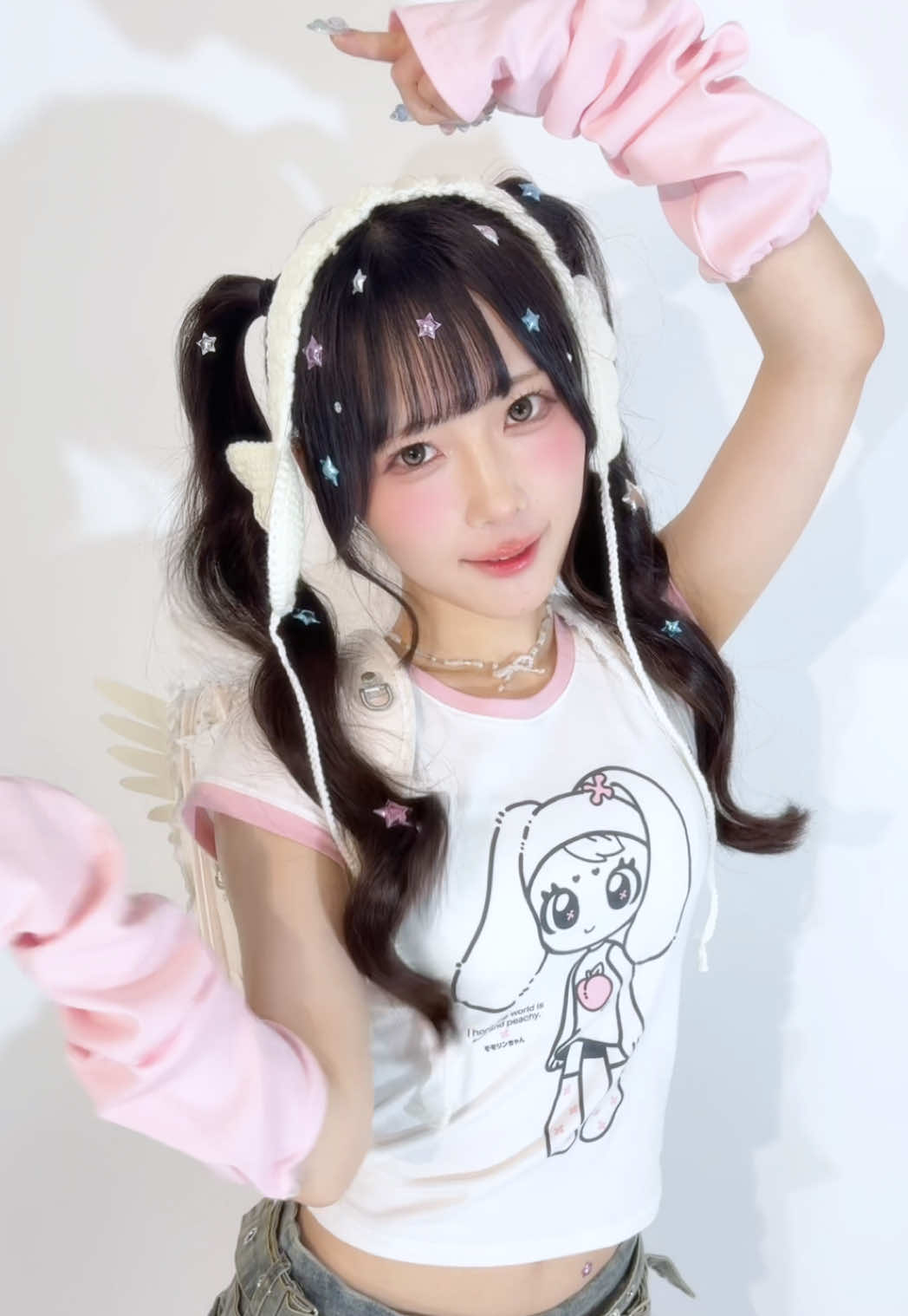 隠れてる⭐️を探してみて🎧🤫🪽🎵  #逃げ水あむ #きゅるりんってしてみて #きゅるして @逃げ水あむ(きゅるりんってしてみて) @きゅるちゃん 