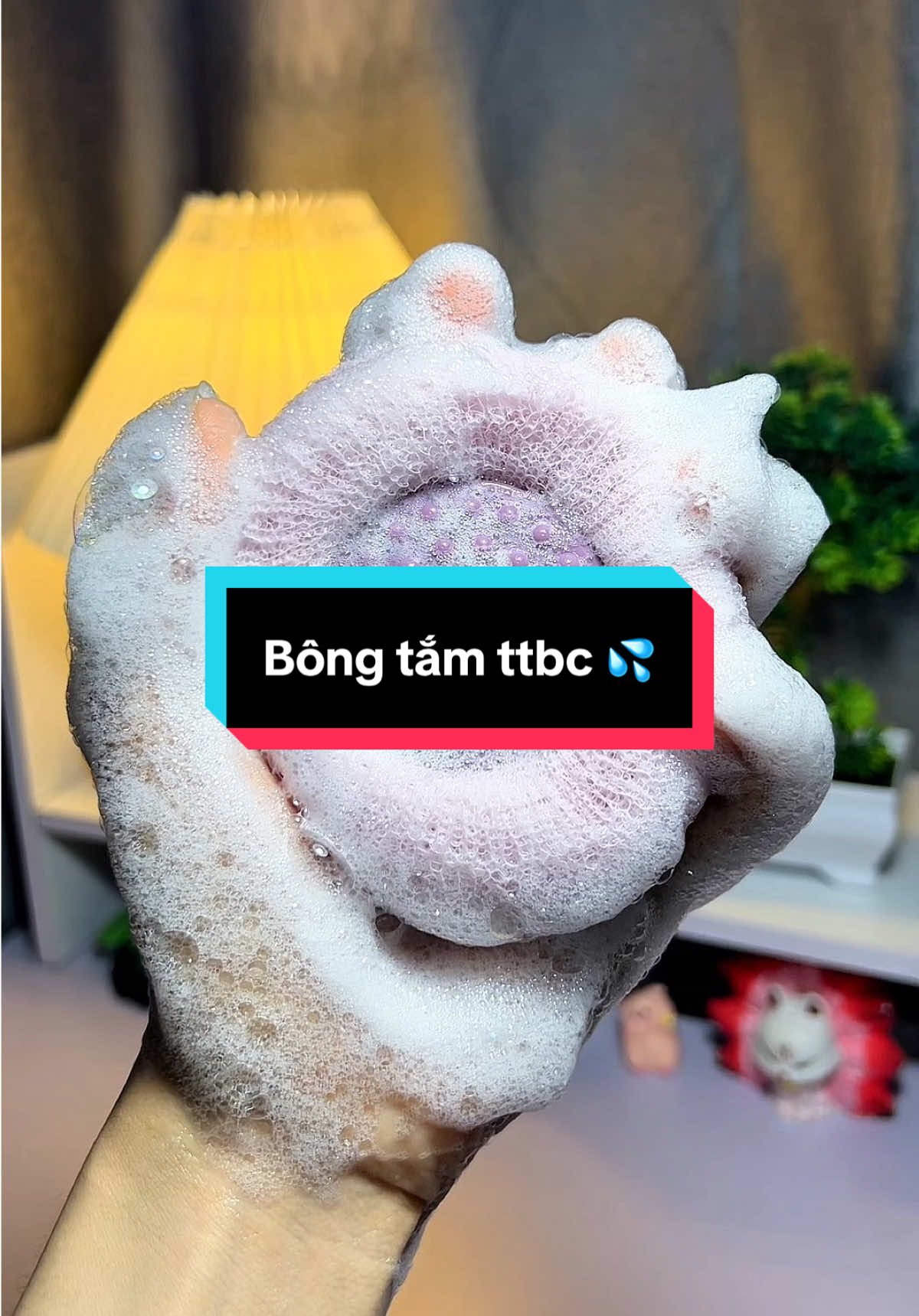 Siu rcm 1 em bông tắm mà còn ttbc lun cho da của mình 💦 không đau hay rát đâu nha #xh #reviewlamdep #bongtam #bongtamtaobot #bongtammassage 