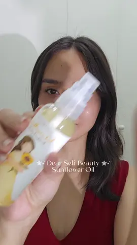 ✨ Keep your hair healthy & smooth with sunflower oil! Yup, it works wonders on your strands, too. 💁🏻‍♀️🌻 No wonder it’s been a go-to all-around oil for so many of our dears since 2020. 💛 @shiela.loves  #sunfloweroil #sunflower #sunfloweroilph #bodyoilph #hairph