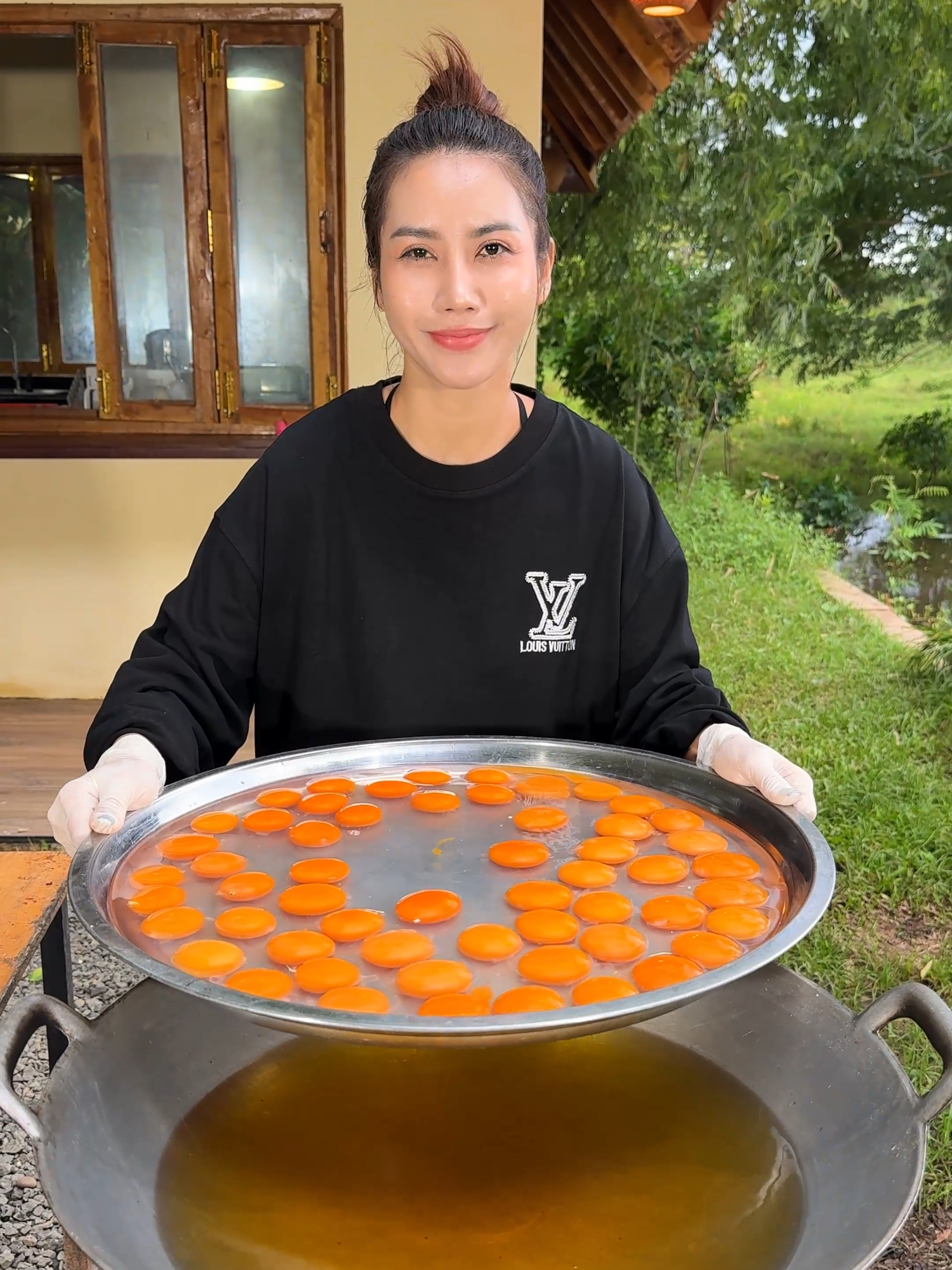 Cook noodle stir-fry with egg recipe