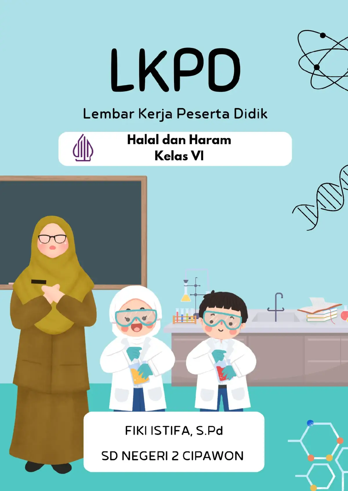 Materi Halal dan Haram #lkpd #lkpdpai #kelas6 #gurupai #fyp 