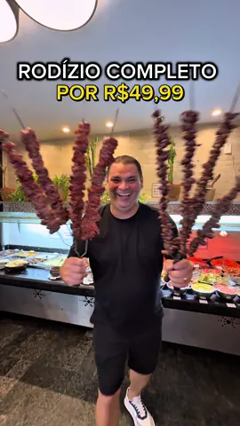 RODÍZIO COMPLETO POR R$49,90 de domingo a sexta feira  @bitonhorestaurante  📍Rua Padre Guerra, 1706 - Parquelandia  🕒Todos Dias das 18h às 22h 💵R$49,99 de Dom a Sex - Sab e feriados R$59,99