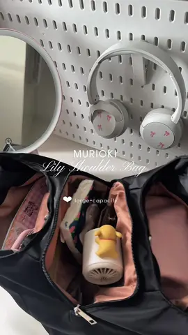 Large Capacity Shoulder Bag from MURIOKI 💖✨ Daming pwedeng ilagay dito 🙈 #shoulderbag #bag #everydaybag #murioki #largecapacitybag 