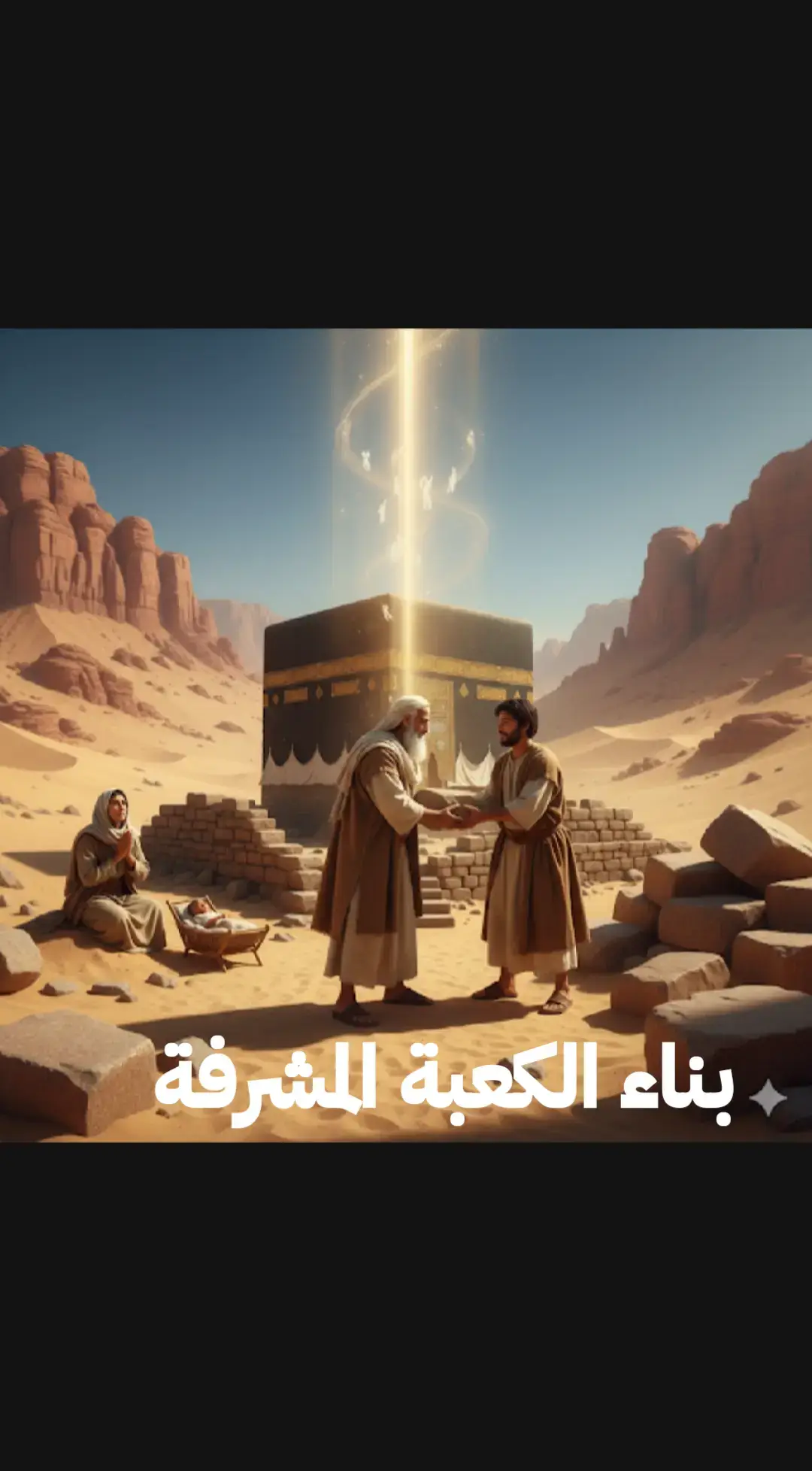 ​قصة بناء الكعبة المشرفة ​1. الكعبة قبل إبراهيم عليه السلام: البيت العتيق الأول ​الكعبة ليست مجرد بناء، بل هي أول بيت وضع للناس لعبادة الله. يُذكر في بعض الروايات أن الملائكة هي من بنته أولاً، أو أن آدم عليه السلام هو أول من بناه بعد هبوطه إلى الأرض، أو أن شيث عليه السلام ابنه هو من أعاد بناءه. لقد كان هذا البيت المبارك موجودًا منذ فجر البشرية، لكنه تعرض للعوامل الطبيعية وربما لنسيان البشر عبر القرون، حتى أتى دور إبراهيم عليه السلام. ​2. إبراهيم عليه السلام وهاجر وإسماعيل في الوادي القاحل ​تبدأ القصة الحقيقية لبنائها الثاني مع نبي الله إبراهيم عليه السلام. أمره الله تعالى أن يأخذ زوجته هاجر وابنه الرضيع إسماعيل إلى وادٍ قاحل لا زرع فيه ولا ماء، عند موقع البيت العتيق الذي لم يكن له أثر ظاهر في ذلك الوقت.  امتثل إبراهيم وإسماعيل لأمر الله، وشرعا في رفع قواعد البيت الذي كان قد تهدمت آثاره أو اختفت عبر الزمن. ​6. البناء المقدس: إبراهيم وإسماعيل عليهما السلام ​أخذ إبراهيم وإسماعيل يرفعان القواعد، وإسماعيل يناول أباه الحجارة. كان عملاً شاقًا ولكنه مبارك، فقد كانا يبنيان بيتًا لله الواحد الأحد.#فيديوهات #محمدمصفىالشيخ #tiktokviral #fyp #مشاهدات 