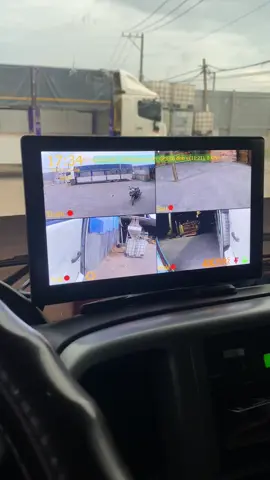 màn hình 4 mắt cam xem từ xa 12v 24v xe tải#camera #xetai #isuzu #camera360 