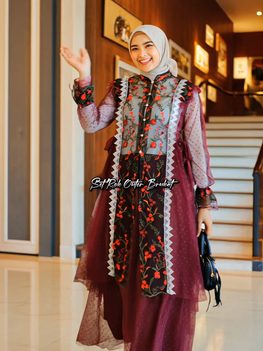 SALE MURAH SET ROK OUTER Brukat Premium Tile Tutu Setelan Wanita Muslim Kekinian untuk Kondangan Pesta #setelanwanita #setelankondangan #onesetrok #onesetkekinian #setelanpremium 