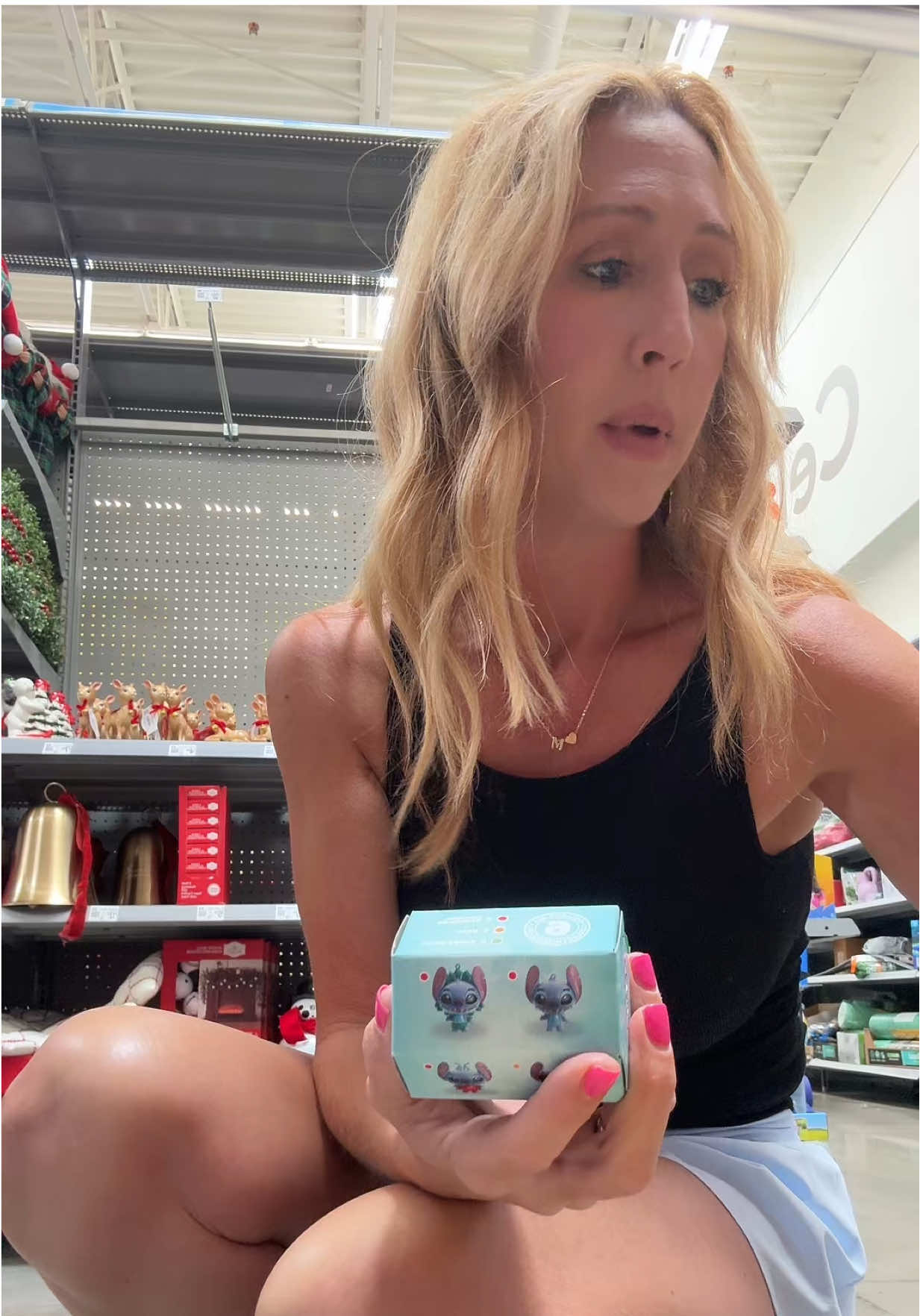 Which one should I get? #fyp #stitch #Minecraft #mystery #grinch @Walmart 