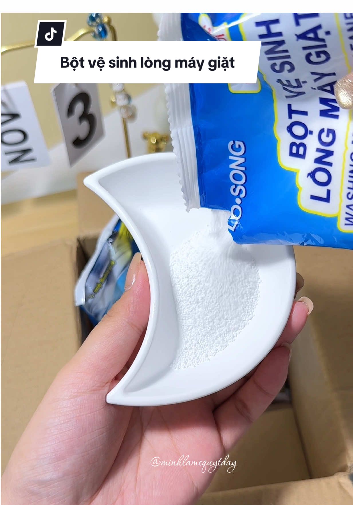 Nhớ tẩy lồng máy giặt định kỳ nha các bác ơi #minhlamequytday #taylongmaygiat #bottaylonggiat #vesinhlonggiat #nhacuadoisong 