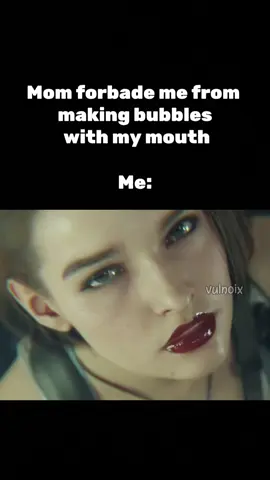 Artist : Bulgingsenpai Name : Jill Valentine Jill cock ring red lipstick  #name #perfect #sauce #jillvalentine #residentevil