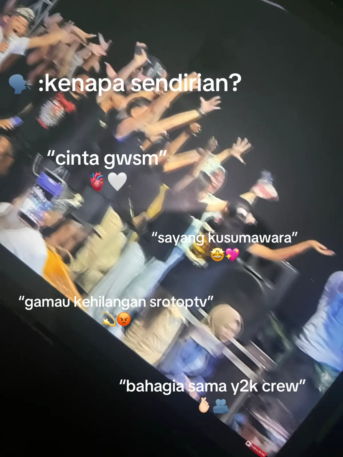 awal kebagian itu dari kalian🫂🫂🤍🤍 #gwsmlovers👹 #gwsm  #srotoptv #kusumawaraoffiocial👹😻 #y2kcrew 