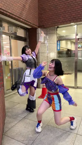 仲良しあやゆあ💜💙 #イイトコドリ#アイドル#にじうたん