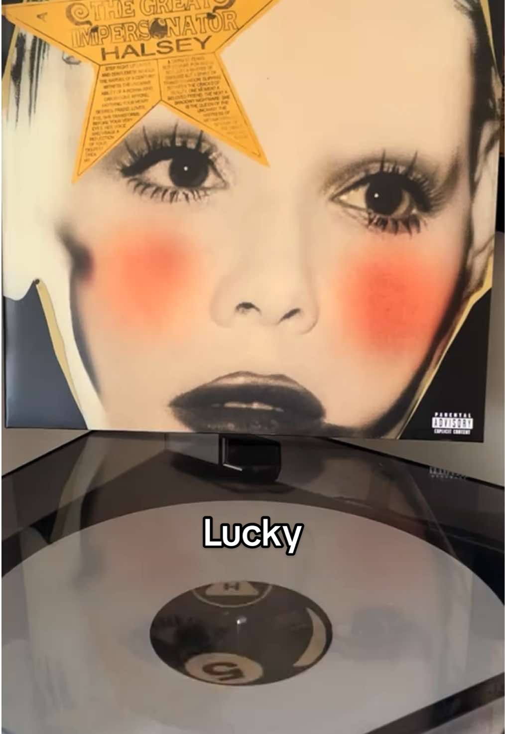 this song is my fav from the whole album — so beautifully done but so so sad 🤍 This album is so underrated #fyp #music #vinylrecords #halsey #thegreatimpersonatorvinyl 