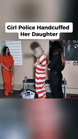 Girl Police Handcuffed Her Daughter P2 #cops #police #copsoftiktok #copscam 