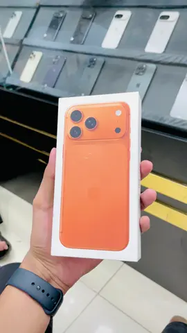 iPhone 17pro max📱 256 GB STORAGE 🧳 Colour orange 🍊  Box pack 🎁 Available mobile home🫰 #CapCut #iphone17promax #fypシ゚ #foryoupage #1millionviews 